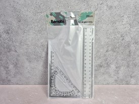 Set geometrica grande 20cm